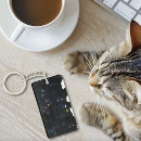 Recherche de cheveux porteclés Noir