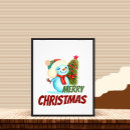 Suche nach lustiger schneemann poster Weihnachtsbaum