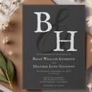 Suche nach monogramm hochzeit einladungen Typografie