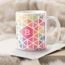 Recherche de motif triangles tasses Coloré