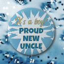 Recherche de nouvel oncle badges Nouveau bébé