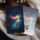 Suche nach galaxien visitenkarten Aquarell