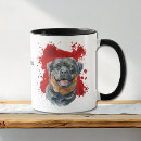 Suche nach rottweiler hund tassen Aquarell