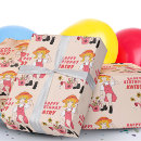 Recherche de guerre papier cadeau Fleurs