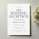 Recherche de soirée mariage invitations Classique