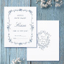 Recherche de feuille en baisse invitations Bride