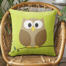 Recherche de chouette coussins Motif