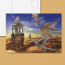 Recherche de dragons cartes postales De dragon