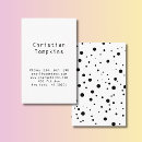 Recherche de points standard cartes visite Simple