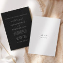 Recherche de polices noires invitations Classique