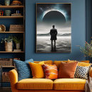 Suche nach unendlichkeit poster Abstrakt
