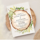 Recherche de en bois rustiques de mariage invitations Feuilles verts
