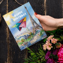 Recherche de avion papier vœux cartes Aquarelle