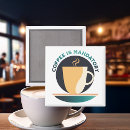 Recherche de café matin magnets Typographie
