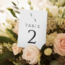 Suche nach schicke hochzeit tischkarten Schwarz weiß