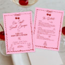 Suche nach rosa bachelorette einladungen Gezeichnet