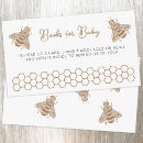 Recherche de abeille de bébé invitations Doux