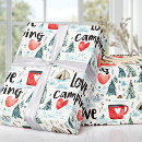 Suche nach camping geschenkpapier Aquarell