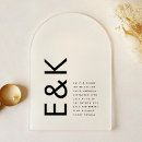 Recherche de monogram mariage invitations De