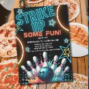 Recherche de partie de bowling invitations D'anniversaire