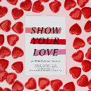 Recherche de red and pink invitations Rose