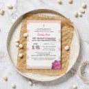 Recherche de rose fille baptême invitations Bébé