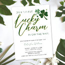 Recherche de irish baby shower invitations Moderne