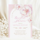 Recherche de de douche rose invitations Bride