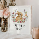 Recherche de pâques de lapin posters Fleur sauvage
