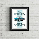 Suche nach blaues auto poster Vintag