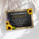 Recherche de tournesol rustique invitations Élégant