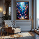 Recherche de sous marine art Poissons tropicaux