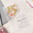 Recherche de floraison invitations Typographie