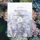 Recherche de hydrangea bridal shower invitations Floral