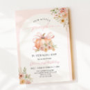 Recherche de de citrouille anniversaire invitations Élégant