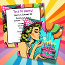 Suche nach pop art einladungen Geburtstagsparty