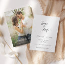 Recherche de sauv cartes invitations Minimaliste