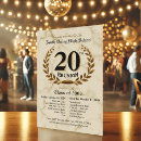 Recherche de 20ème invitations Raffiné