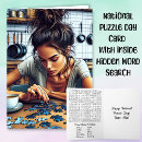 Recherche de mots croisé vœux cartes Amusant