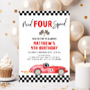 Recherche de vitesses invitations Course automobile