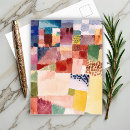 Recherche de peintures klee cartes postales Géométrique