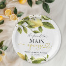 Recherche de rêve assiettes en papier Jaune