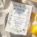 Recherche de destination bridal shower invitations Bride