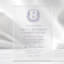 Recherche de blason invitations Monogramme initiales du nom