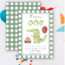 Recherche de de crocodile invitations Aquarelle