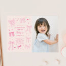 Recherche de pink bow anniversaire invitations Girl