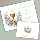 Recherche de première eucharistie invitations Saint euchariste