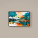 Recherche de peintures colorées puzzles Contemporain