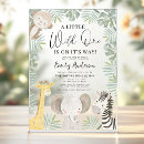 Recherche de wild one boy invitations Zoo