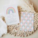 Recherche de pastel baby shower invitations Bohème